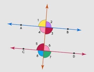 alternate interior angles
